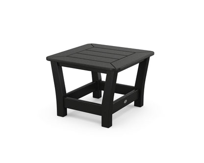 POLYWOOD® Harbour Slat End Table in Black