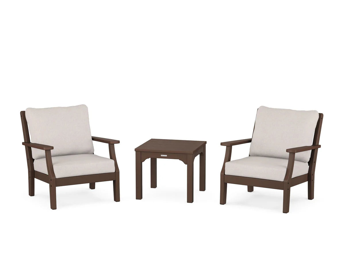 Chinoiserie 3-Piece Deep Seating Set