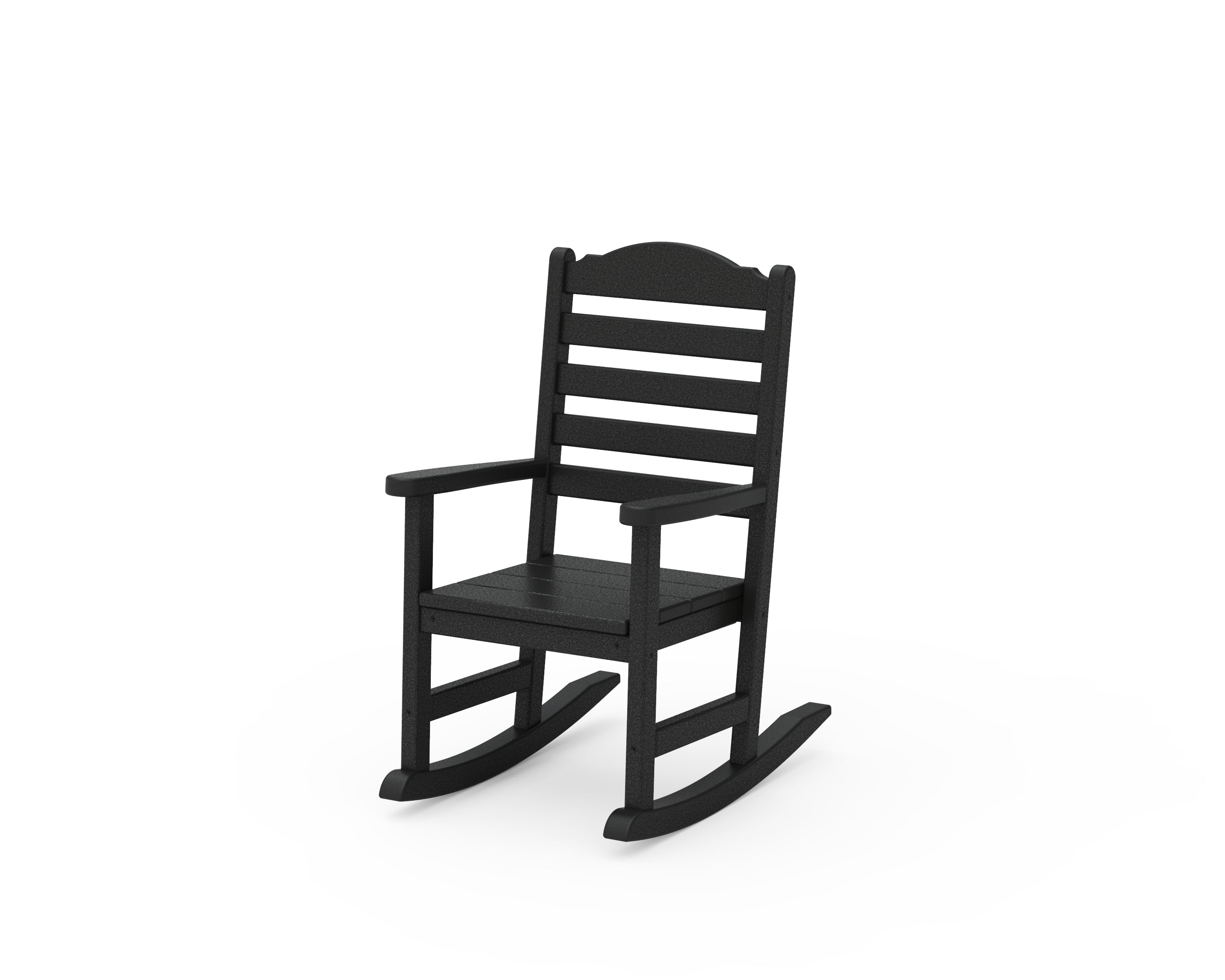 POLYWOOD® Savannah Kids Rocking Chair in Black