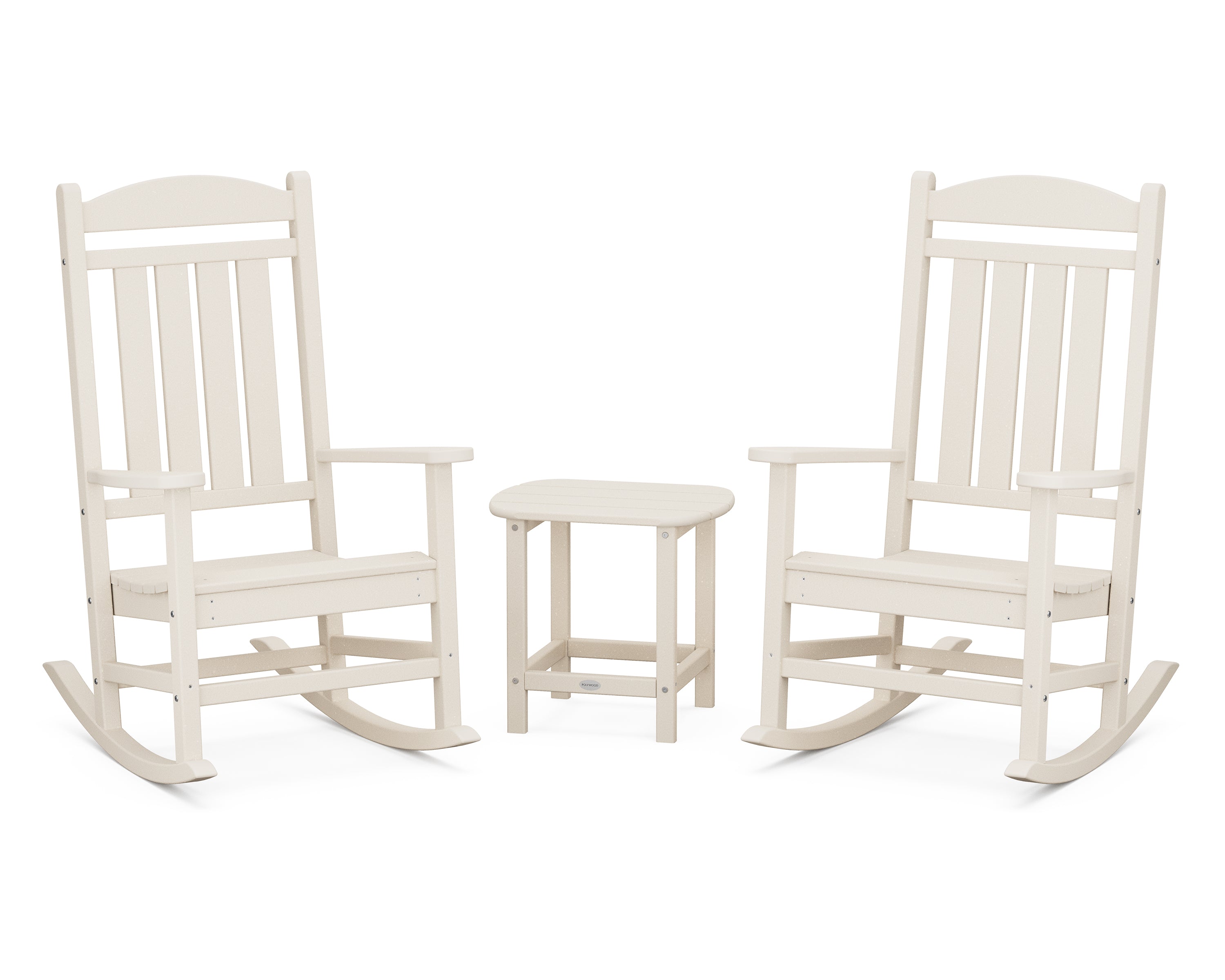 POLYWOOD® Presidential Rocker 3-Piece Set in Sand