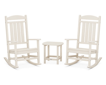 POLYWOOD® Presidential Rocker 3-Piece Set in Sand