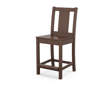 POLYWOOD® Prairie Counter Side Chair in Mahogany