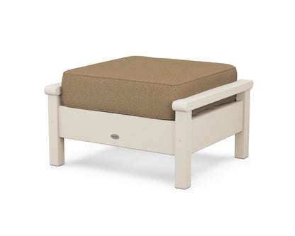POLYWOOD® Harbour Deep Seating Ottoman in Sand / Sesame