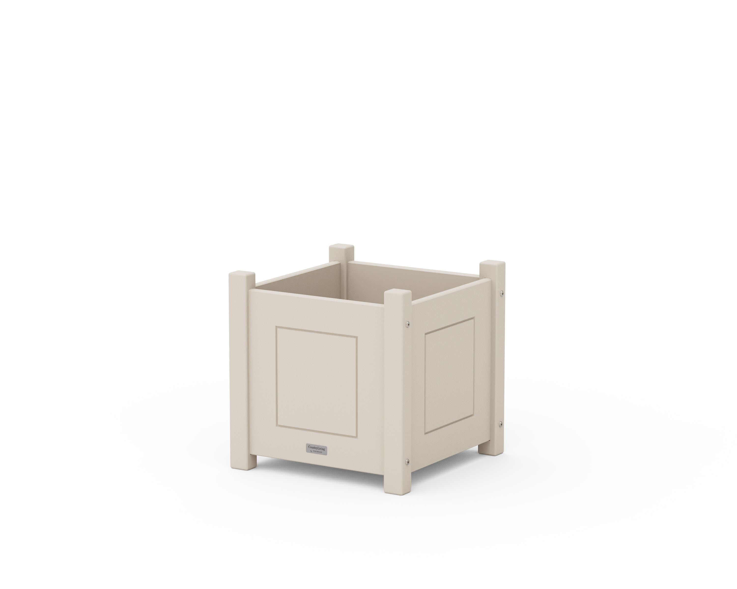 Country Living Country Living Square Planter Box in Sand