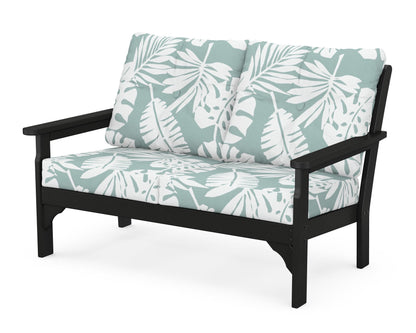 Vineyard Deep Seating Loveseat - Black