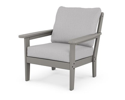 Country Living Cottage Deep Seating Chair in Slate Grey / Granite