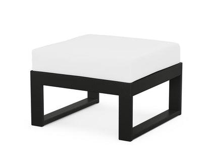 Unbranded Modular Ottoman - Modern in Black / Natural
