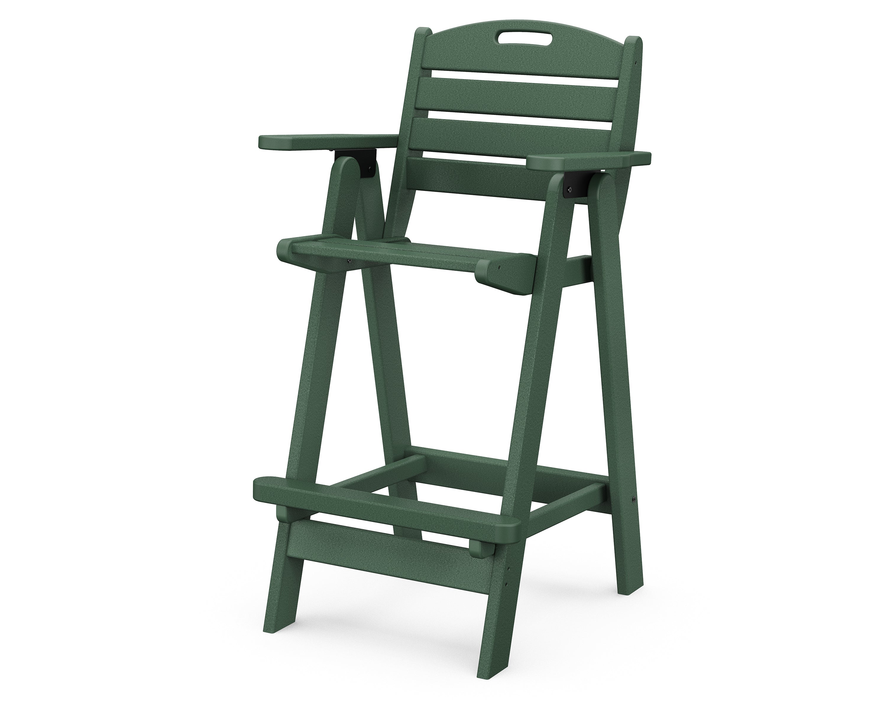 POLYWOOD® Nautical Bar Chair in Green