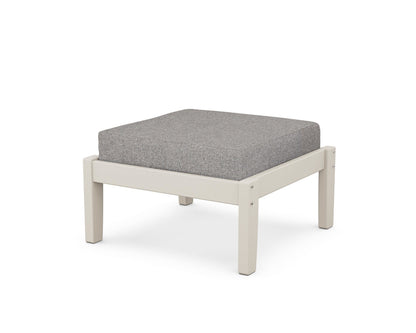 Unbranded Deep Seating Ottoman in Sand / Grey Mist