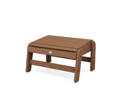 POLYWOOD® Grand Adirondack Ottoman in Teak