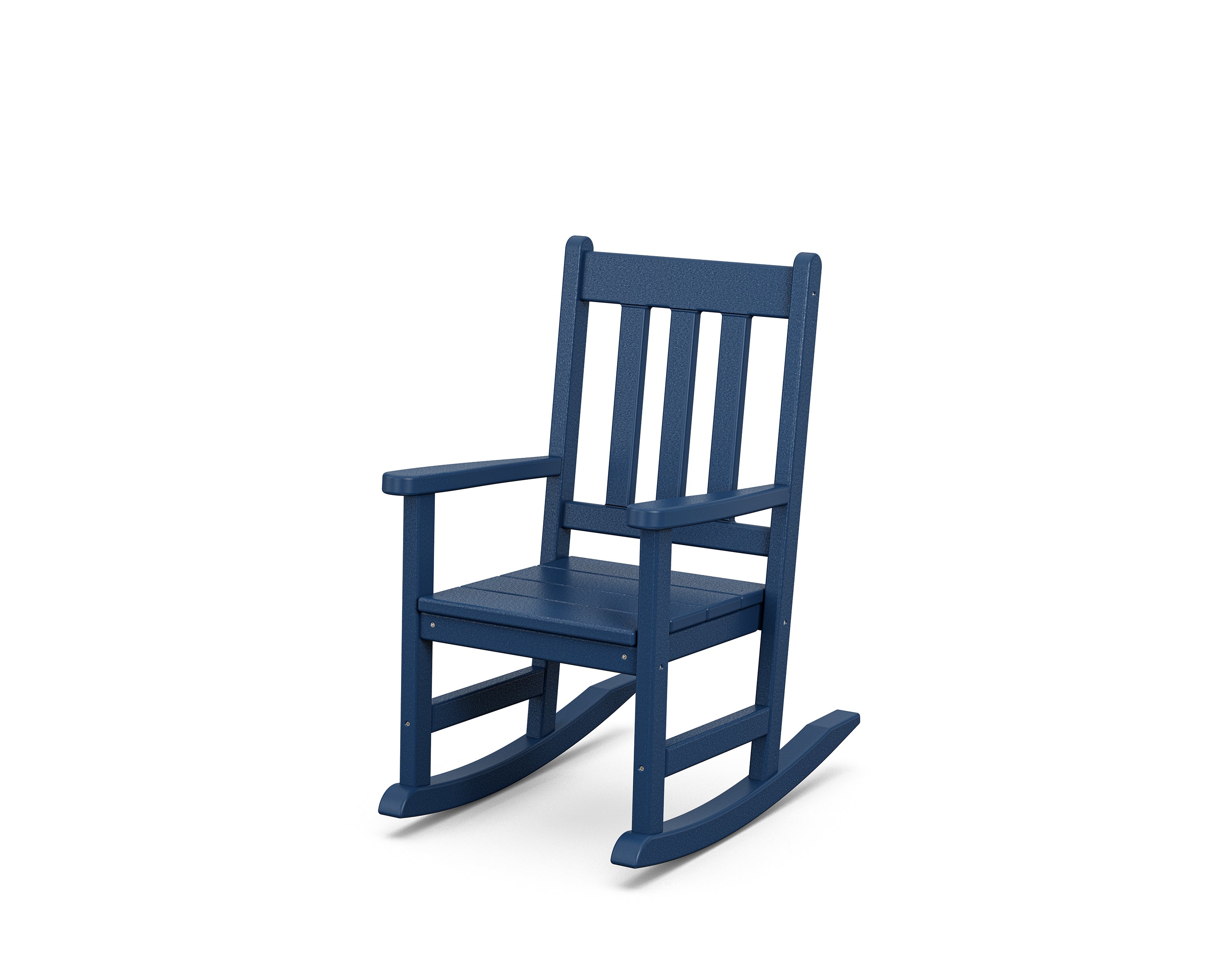 POLYWOOD® Kids Vineyard Rocking Chair in Navy