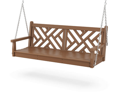POLYWOOD® Chippendale 60" Swing in Teak