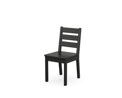 POLYWOOD® Kids Lakeside Dining Chair in Black