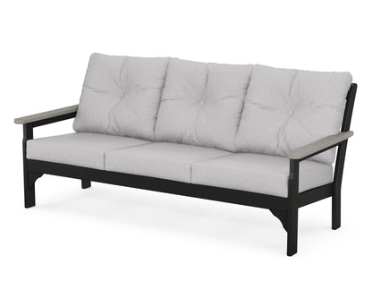 Vineyard Deep Seating Sofa - Black