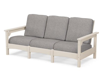 POLYWOOD® Club Sofa in Sand / Grey Mist