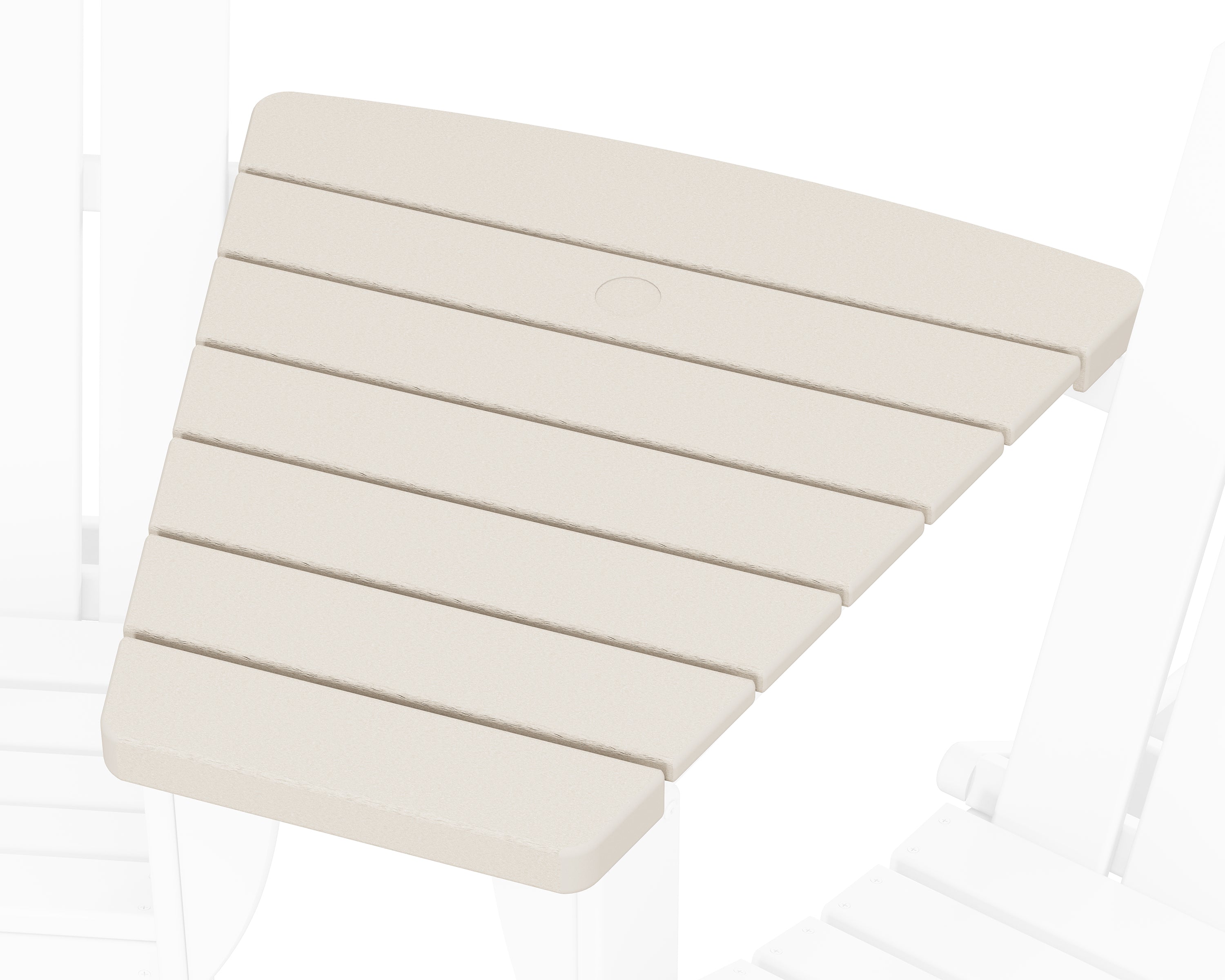 POLYWOOD® Classic Series Angled Adirondack Connecting Table in Sand