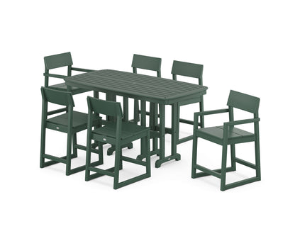 POLYWOOD® EDGE 7-Piece Counter Set in Green