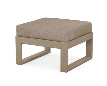 Unbranded Modular Ottoman - Modern in Vintage Sahara / Spiced Burlap