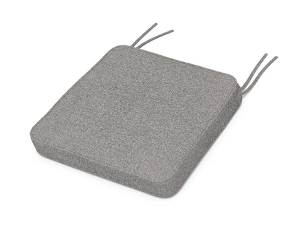 Martha Stewart by POLYWOOD® Chinoiserie Side Chair Seat Cushion in Grey Mist