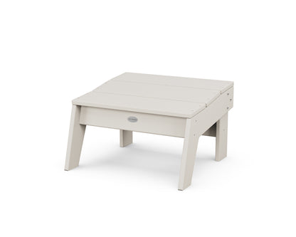 POLYWOOD® Modern Studio Ottoman in Sand