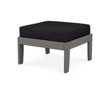 Unbranded Modular Ottoman - Classic in Slate Grey / Midnight Linen