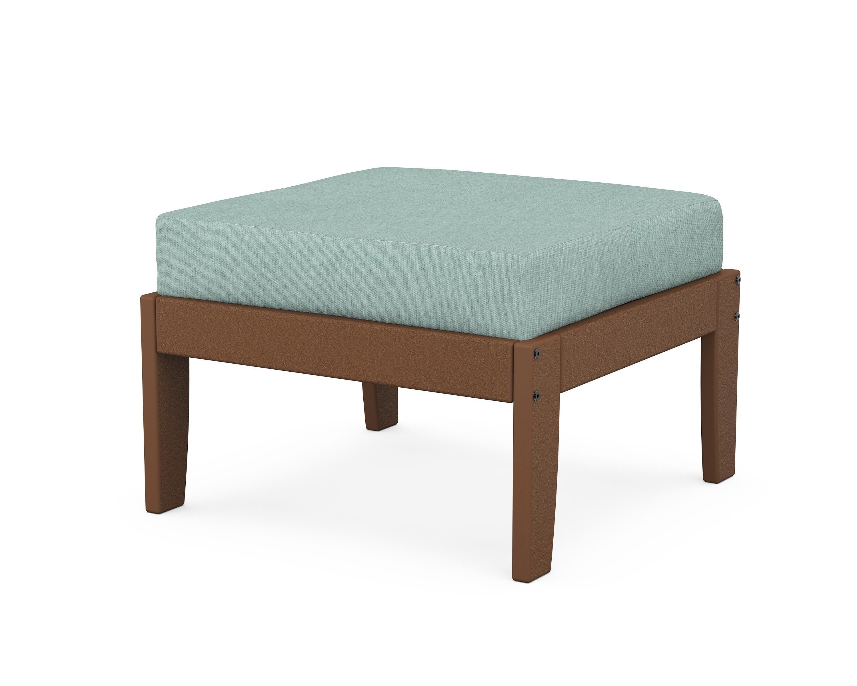 Unbranded Modular Ottoman - Classic in Teak / Glacier Spa