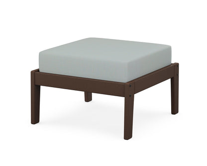 Unbranded Deep Seating Ottoman in Mahogany / Spa