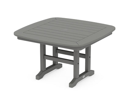 POLYWOOD® Nautical 31" Conversation Table in Slate Grey