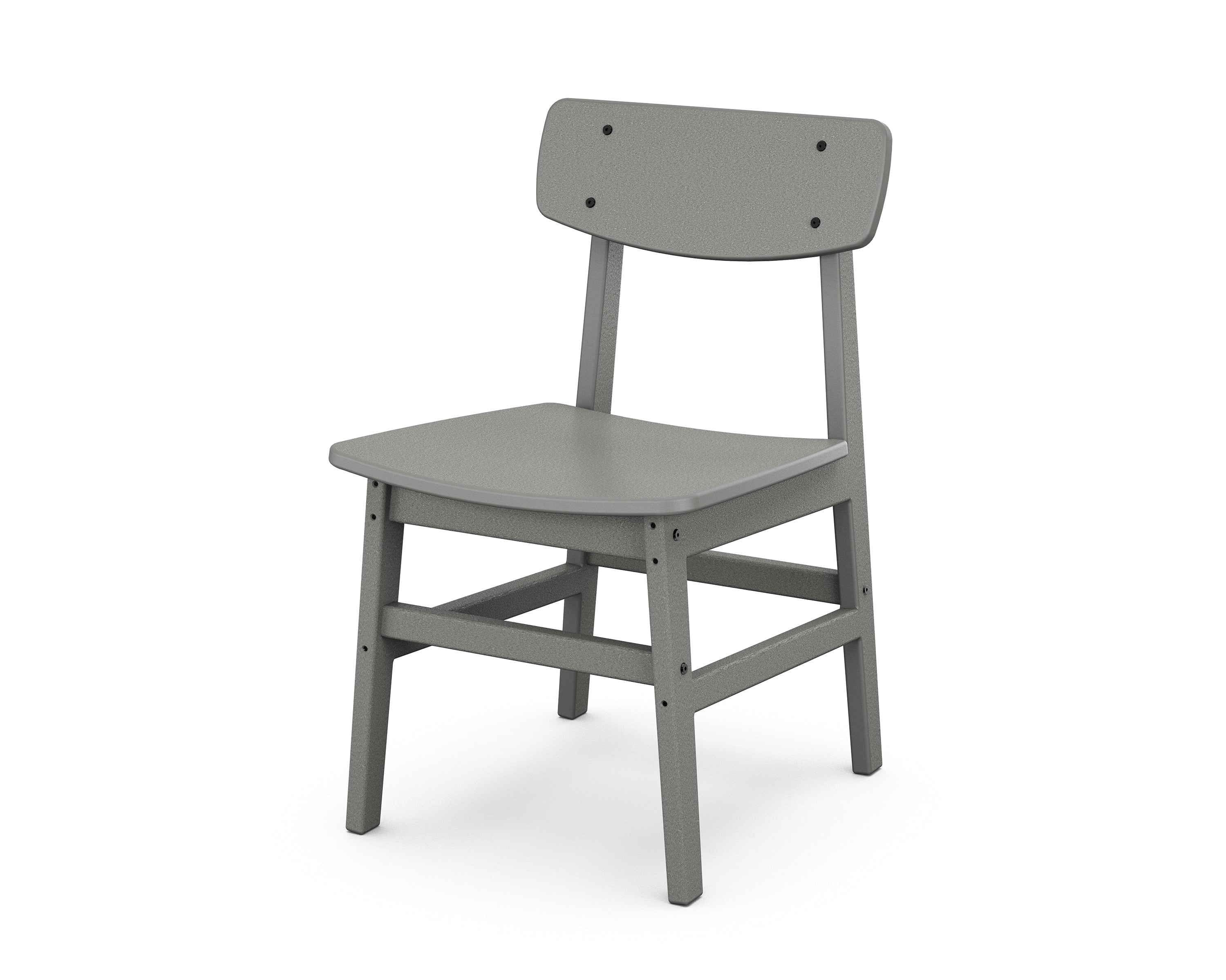 POLYWOOD® Modern Studio Urban Chair (Single) in Slate Grey