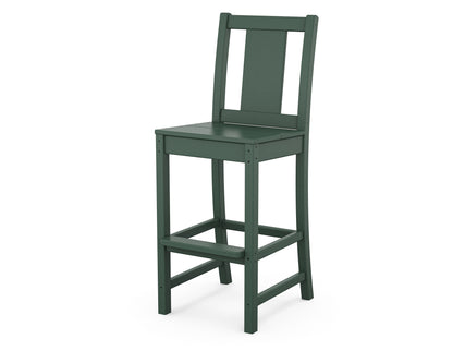 POLYWOOD® Prairie Bar Side Chair in Green