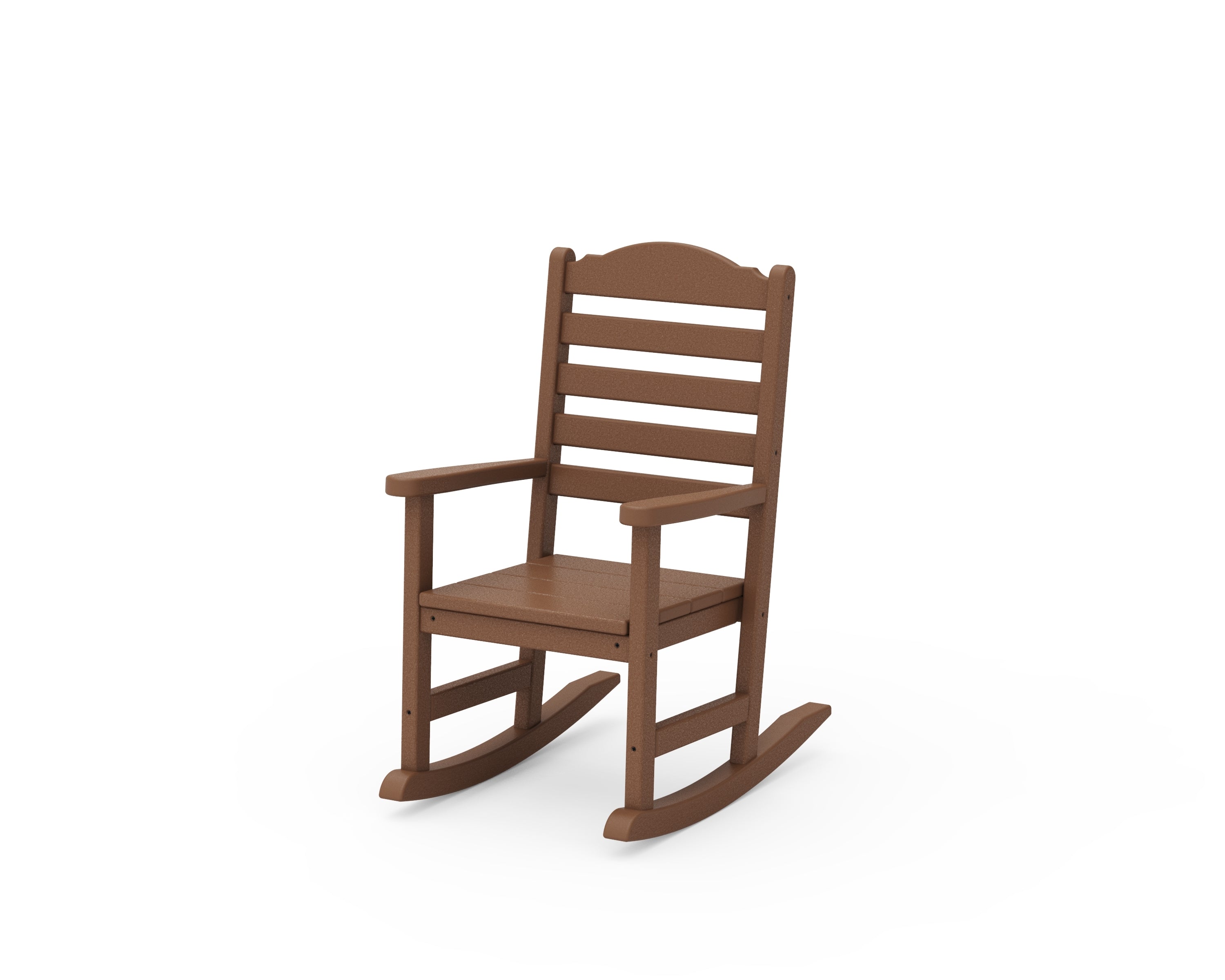 POLYWOOD® Savannah Kids Rocking Chair in Teak