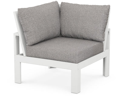 Unbranded Modular Corner Chair in White / Grey Mist