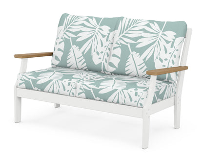 Braxton Deep Seating Loveseat - White