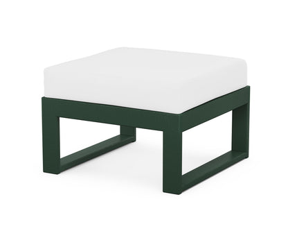Unbranded Modular Ottoman - Modern in Green / Natural