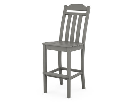 Country Living Cottage Bar Side Chair in Slate Grey
