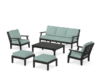 Chinoiserie 6-Piece Lounge Sofa Set