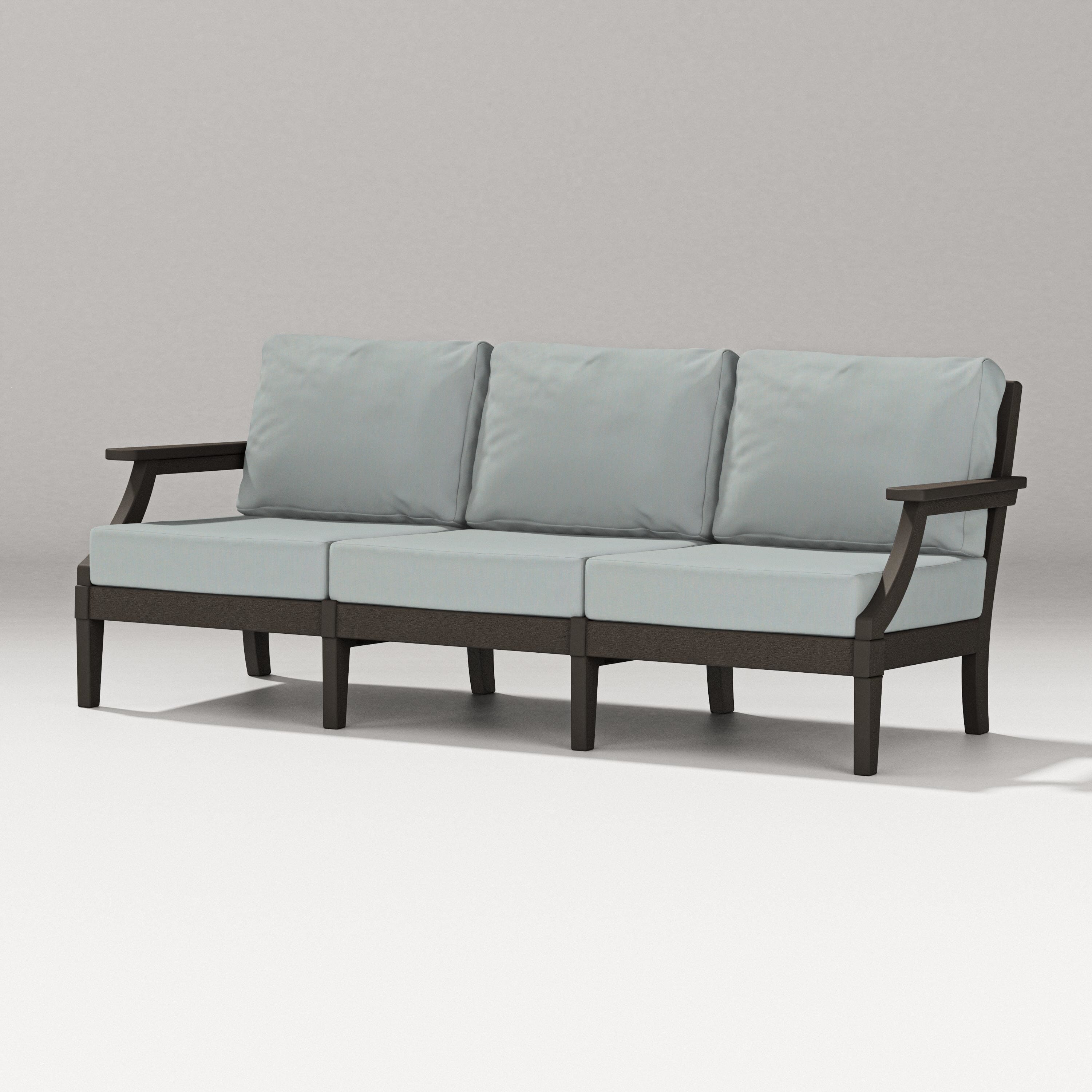 PW Designer Series Estate Sofa in Vintage Coffee / Spa