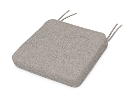 Martha Stewart by POLYWOOD® Chinoiserie Arm Chair Seat Cushion in Weathered Tweed