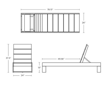 Latitude Chaise Lounge