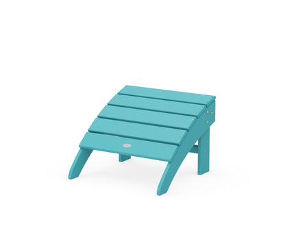 POLYWOOD® Palm Coast Ottoman in Aruba