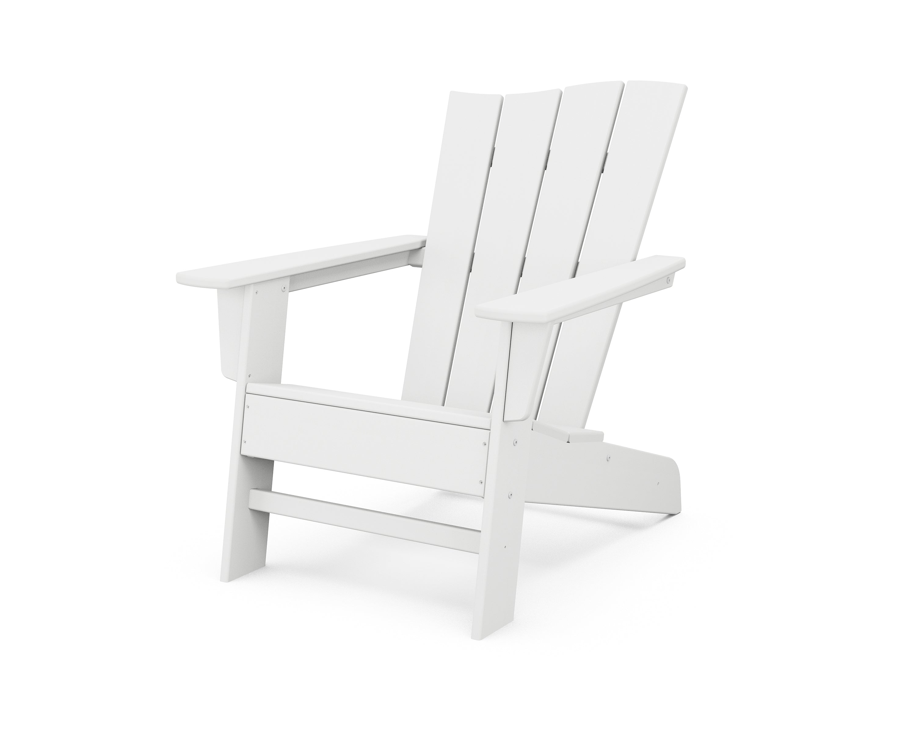POLYWOOD® The Wave Chair Right in White