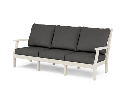 Country Living Wovendale Deep Seating Sofa in Sand / Spectrum Carbon