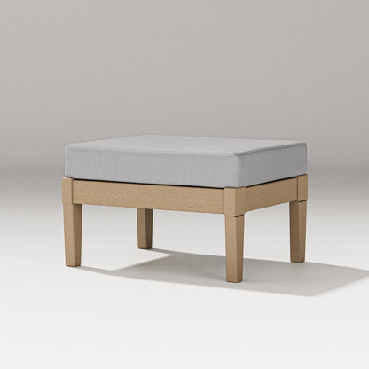 PW Designer Series Estate Lounge Ottoman in Vintage Sahara / Granite