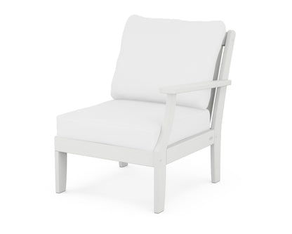 Braxton Modular Right Arm Chair - White