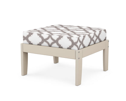 Unbranded Modular Ottoman - Classic in Sand / Trellis Grey Mist