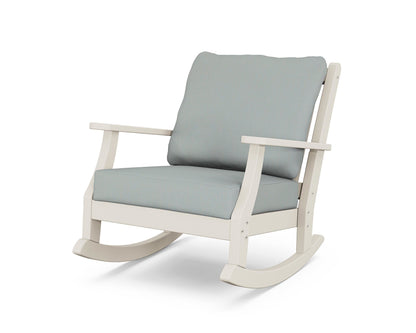 Country Living Wovendale Deep Seating Rocking Chair in Sand / Spa