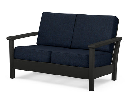 Harbour Deep Seating Loveseat - Black