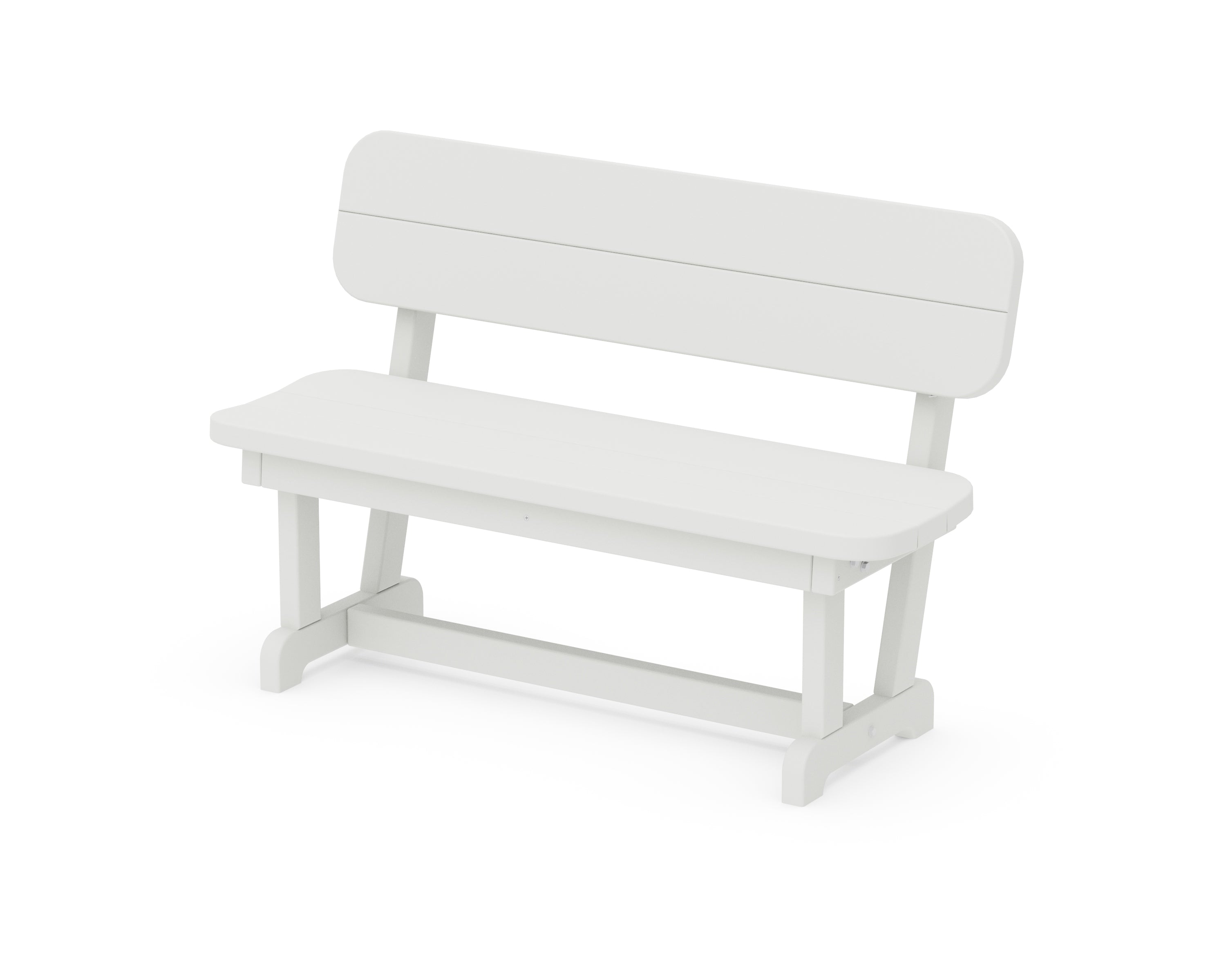POLYWOOD® Park 48" Bench in White