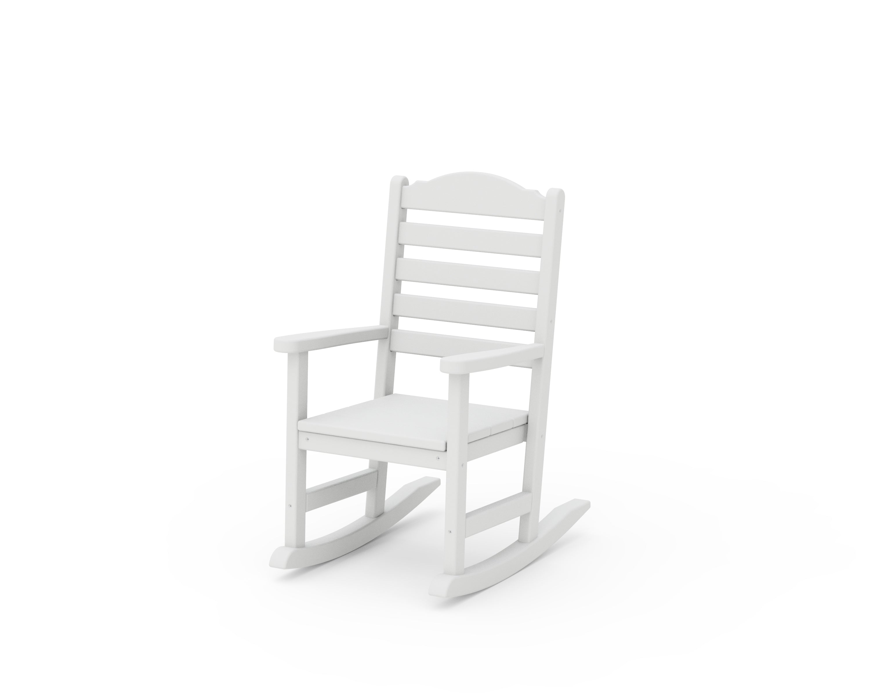 POLYWOOD® Savannah Kids Rocking Chair in White