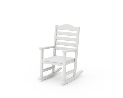 POLYWOOD® Savannah Kids Rocking Chair in White